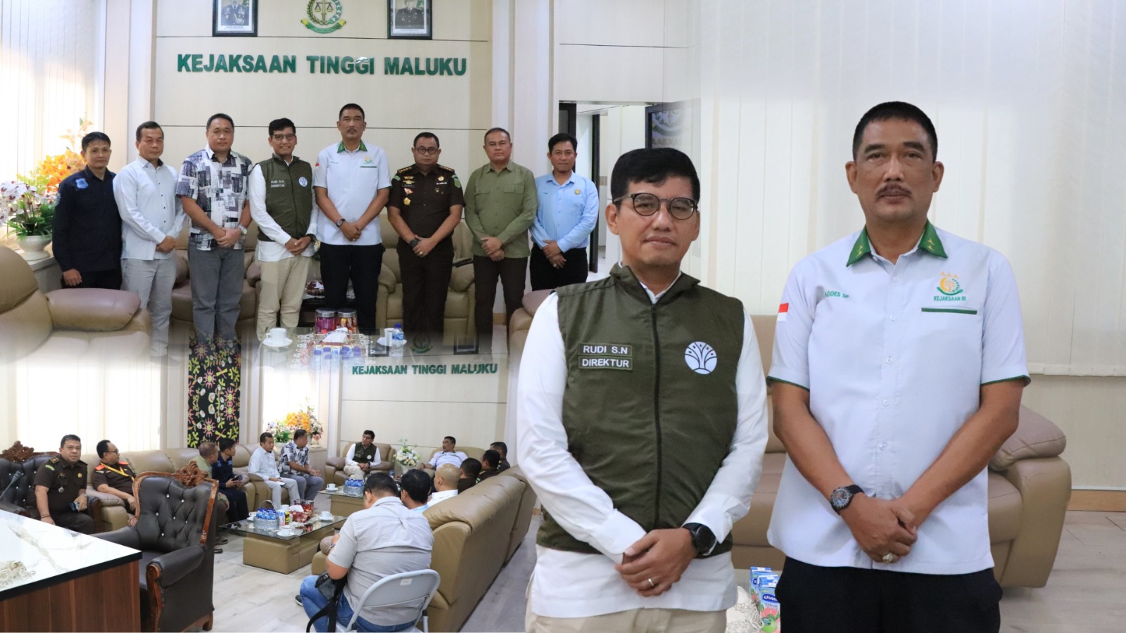 Perkuat Sinergi, Kajati Maluku Terima Kunjungan Direktur Penindakan KLHK