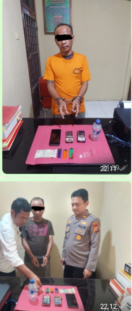 Polsek Tandun Tangkap Kembali Residivis Curas Dan Narkoba, MS Diamankan Dengan Barang Bukti Sabu