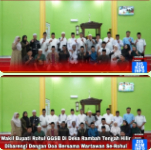 Pemkab Rohul Gelar Gerakan Sholat Subuh Berjamaah Di Masjid Syuhada