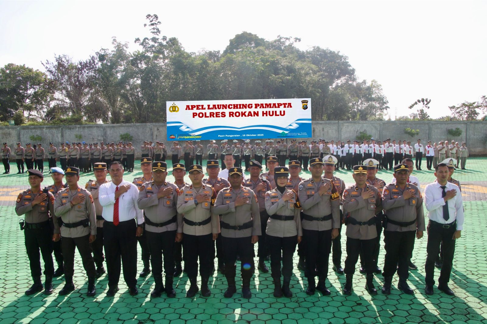 Polres Rokan Hulu Luncurkan Program Pamapta 2025