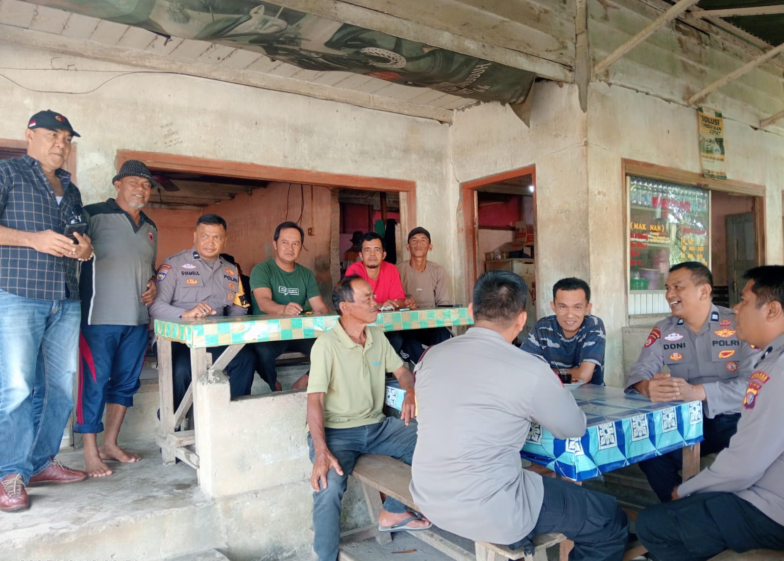 Polsek Ujung Batu Gelar Jumat Curhat, Dengarkan Aspirasi Masyarakat Desa Suka Damai
