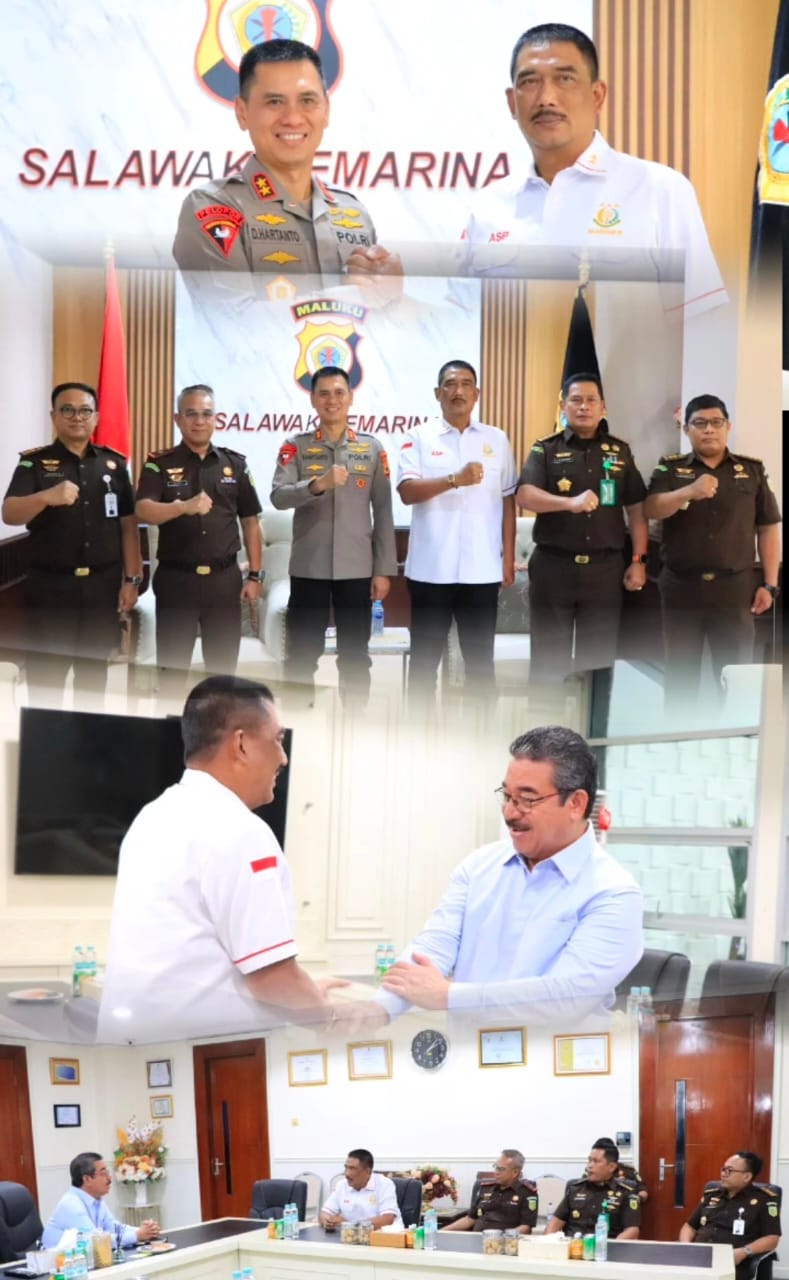 Akhiri Masa Jabatan, Kajati dan Wakajati Maluku Pamit ke Sejumlah Pejabat Forkopimda