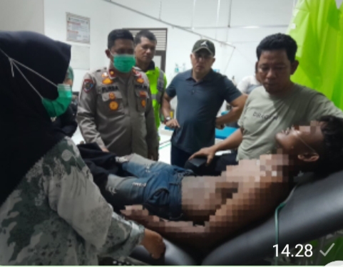 Polsek Ujung Batu Gagalkan Aksi Percobaan Bunuh Diri Di Tower Telkomsel
