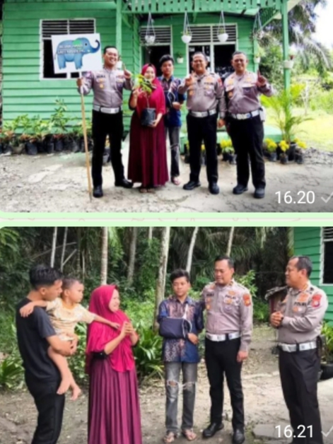 Ditlantas Polda Riau Tunjukkan Kepedulian Sosial Lewat Program Green Policing