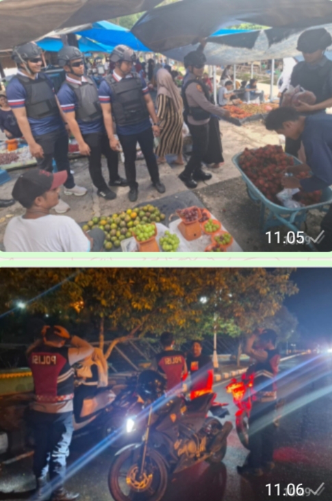 Polres Rokan Hulu Gelar Patroli Tim Raga & Blue Light, Ciptakan Rasa Aman Di Masyarakat
