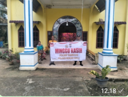 Polsek Rambah Hilir Laksanakan Minggu Kasih, Perkuat Sinergi Polri Dan Masyarakat