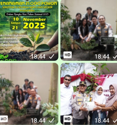 Polda Riau Luncurkan Dua Agenda Strategis Untuk Memperkuat Gerakan Ekologis