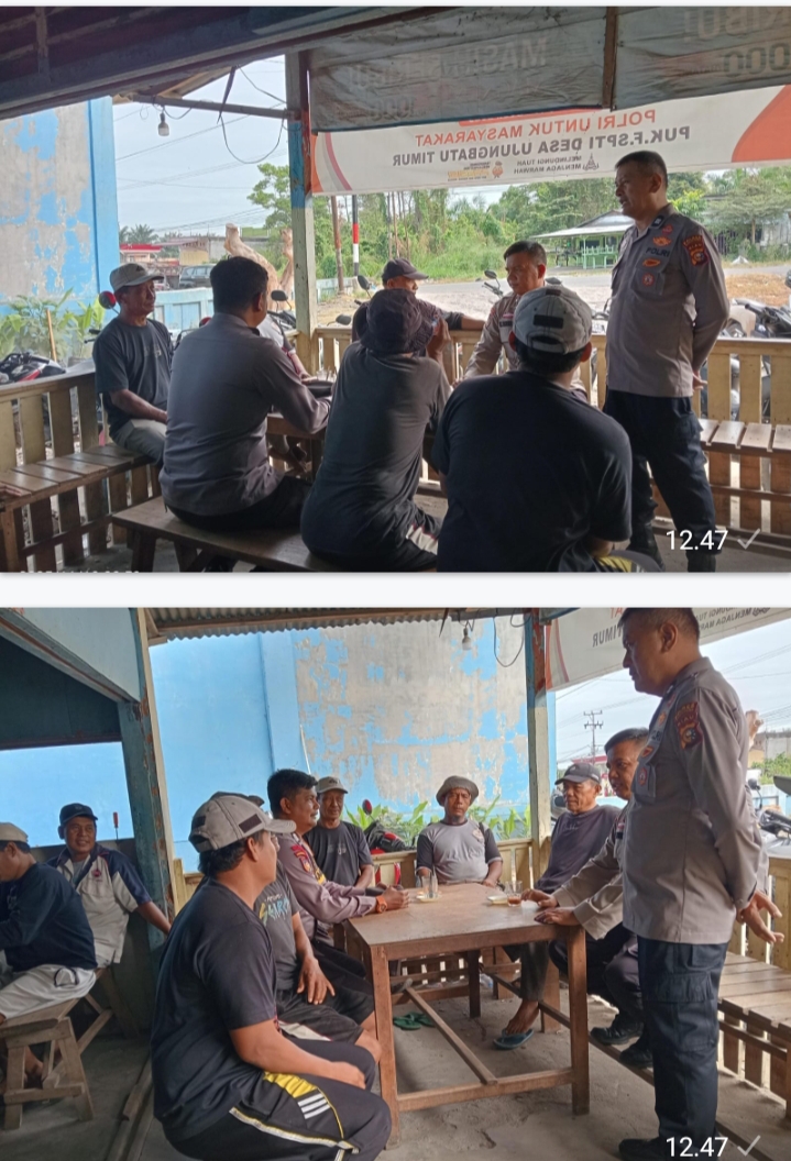 Polsek Ujung Batu Gelar Jumat Curhat, Warga Keluhkan Peredaran Narkoba Dan Maraknya Pencurian