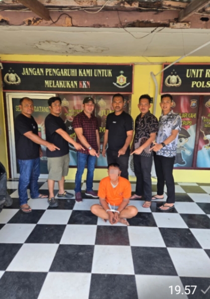 Polsek Ujung Batu Tangkap Pelaku Curanmor Yang Buron 5 Bulan