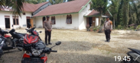 Polsek Rambah Samo Laksanakan Program Minggu Kasih, Jaga Keamanan Dan Harmonisasi Dengan Masyarakat