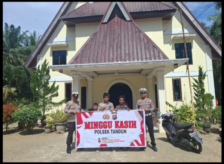 Polsek Tandun Laksanakan Program Minggu Kasih, Jalin Silaturahmi Dengan Masyarakat