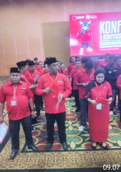 Hardi Chandra Terpilih Pimpin PDIP Rokan Hulu, Siap Bawa Partai Menuju Kemenangan