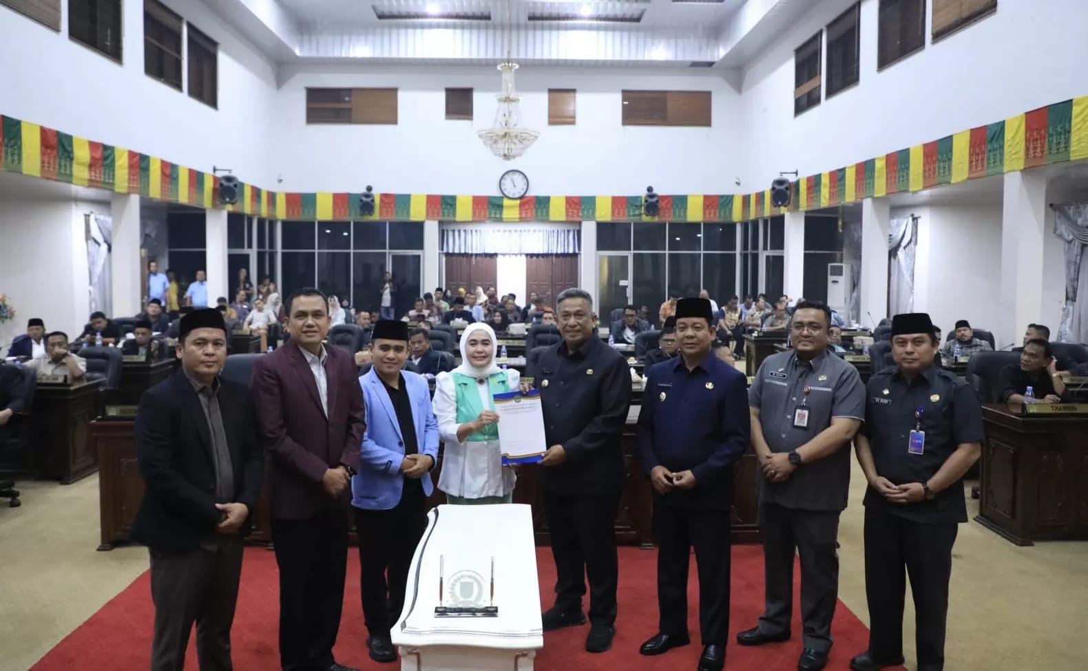 Bupati Rohul Anton,ST MM Dan DPRD Rohul Sepakati Pinjaman Dengan PT SMI Untuk Pembangunan RSUD, Bupati Rohul Anton ST MM: “PT SMI Dukung Pembangunan Infrastruktur Kesehatan Rohul”