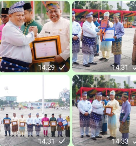 Lima Daerah Terima Penghargaan Dari PLT Gubenur Riau SF Hariyanto Dalam Rangkaian Hari Jadi Ke-69 Provinsi Riau, Bupati Rohul Anton, ST MM Antarkan Rohul Raih Peringkat 3 Penghargaan Pembangunan Daerah Riau Tahun 2026